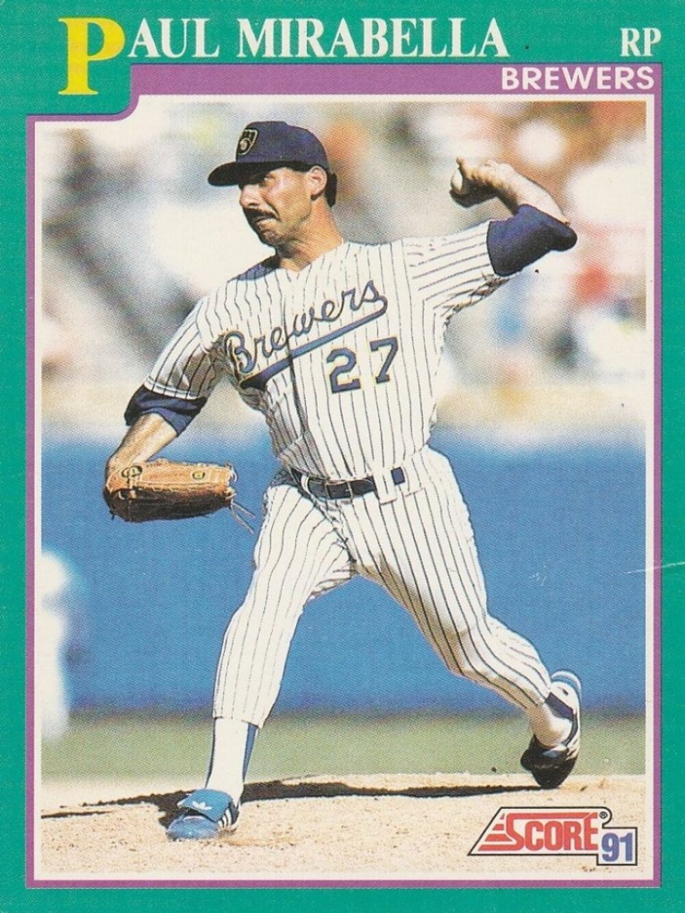 Paul Mirabella - Score 91 Baseball Card